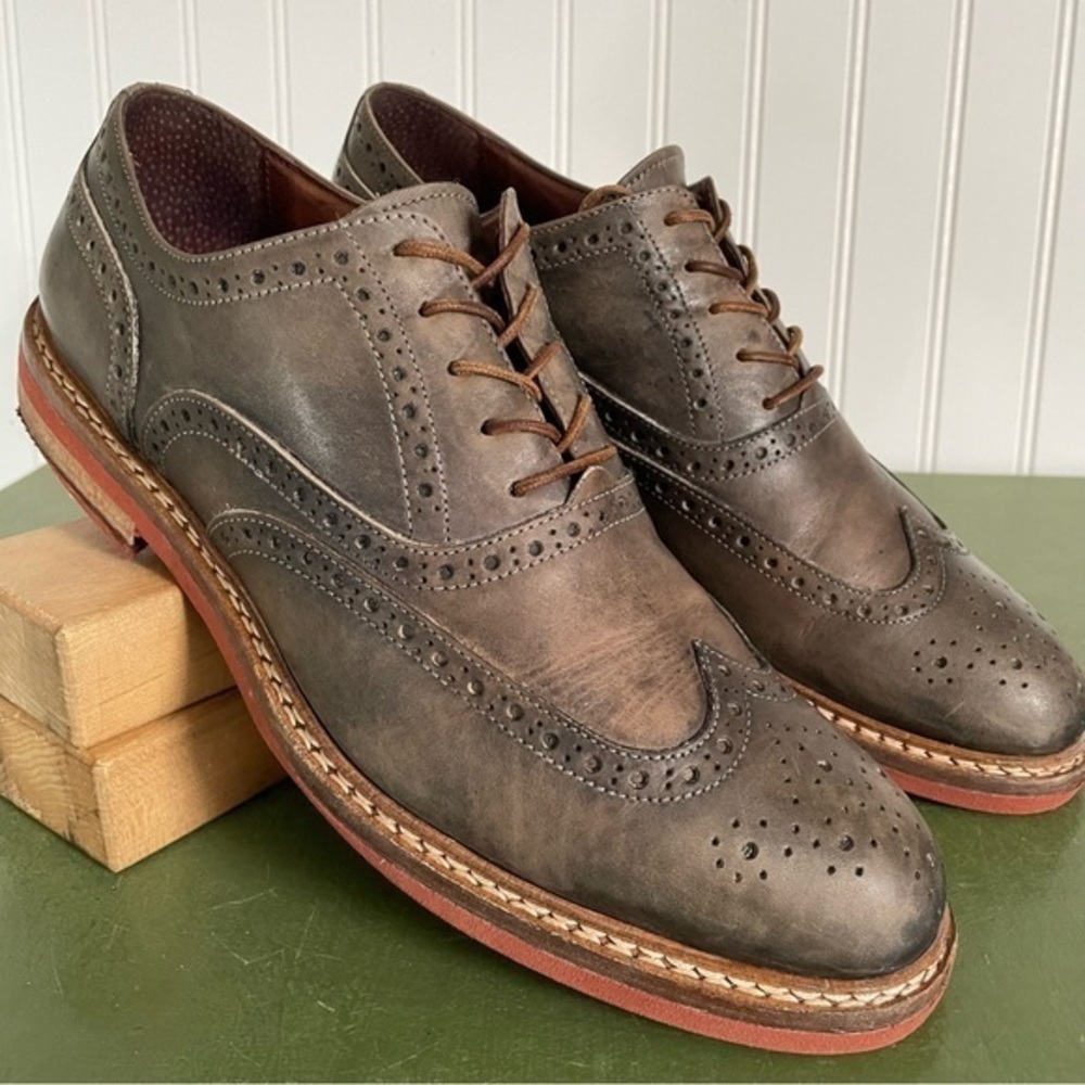 To Boot Brown Leather Oxfords